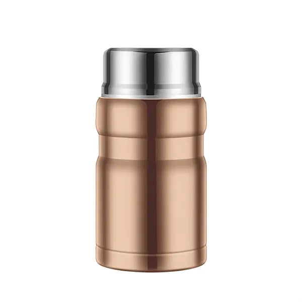 Stainless Steel Food Jar With Spoon