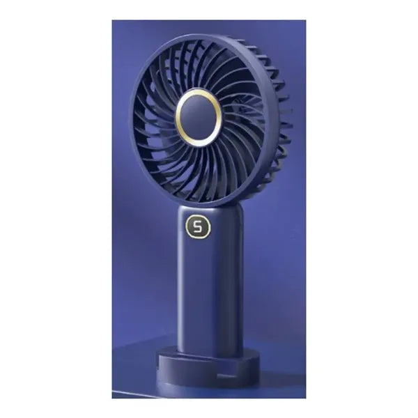 LED Display,5-Speed,Portable Hand Fan for Travel