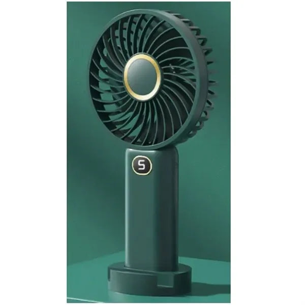 LED Display,5-Speed,Portable Hand Fan for Travel