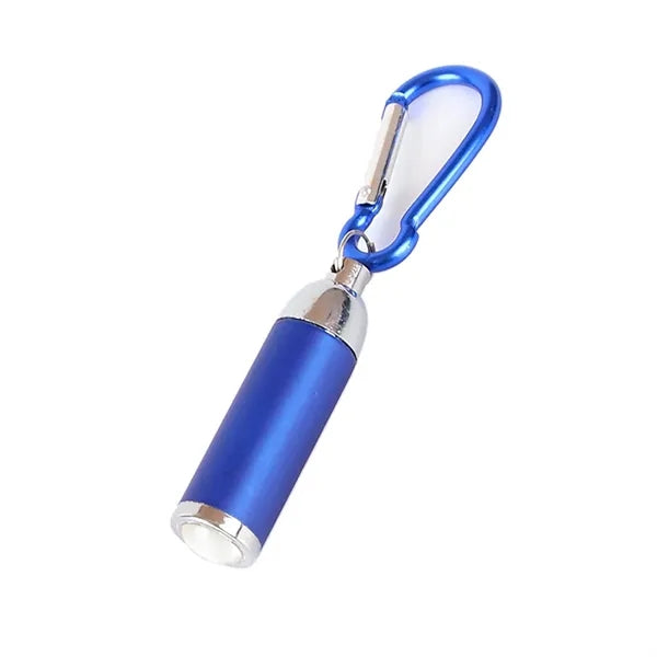 Aluminum Telescopic LED Keychain w/ Carabiner