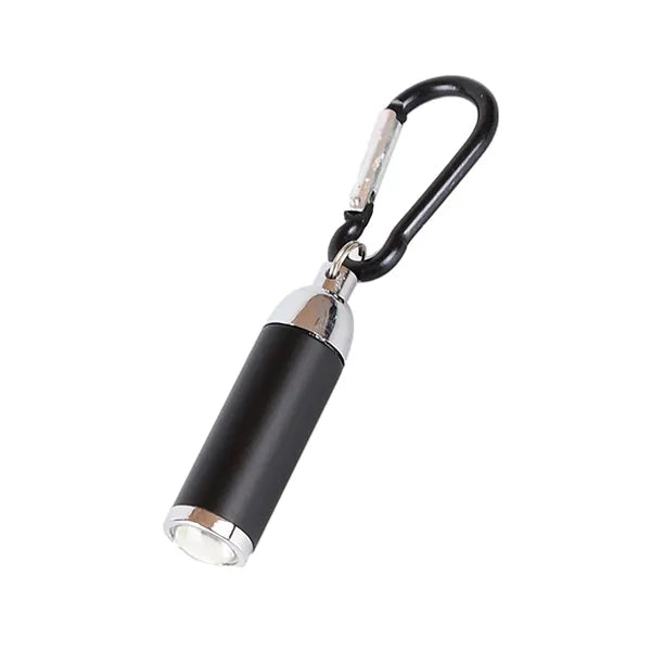 Aluminum Telescopic LED Keychain w/ Carabiner