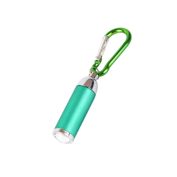 Aluminum Telescopic LED Keychain w/ Carabiner