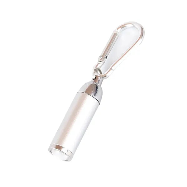 Aluminum Telescopic LED Keychain w/ Carabiner