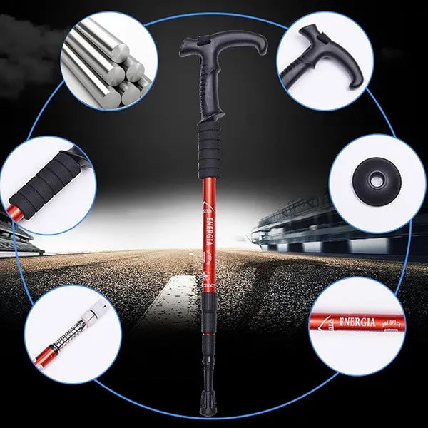 Damping High-Strength Hiking Stick