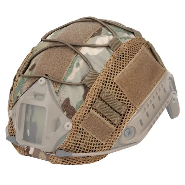 Tactical Camouflage FAST Helmet Cover