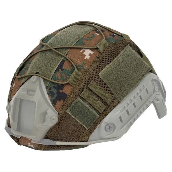 Tactical Camouflage FAST Helmet Cover