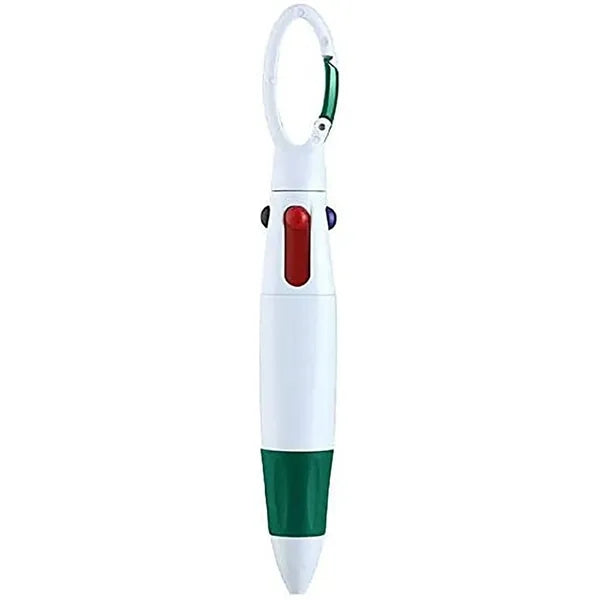 4 Color Pen w/Carabiner