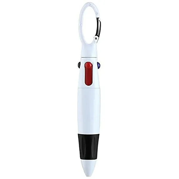 4 Color Pen w/Carabiner
