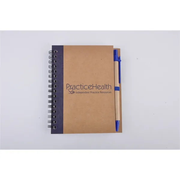Eco-friendly mini Spiral Ruled Notebook With Pen
