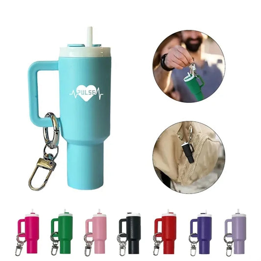 2" x 4" Mini Tumbler Key Chain