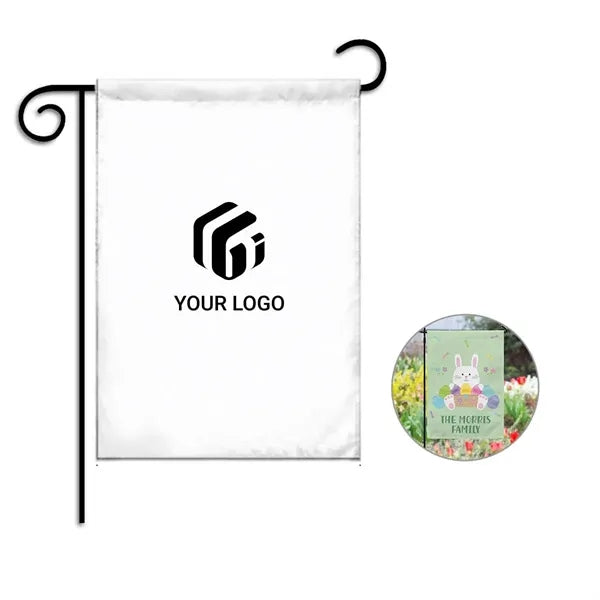 Courtyard Decoration Durable Custom Lawn Banner Garden Flag