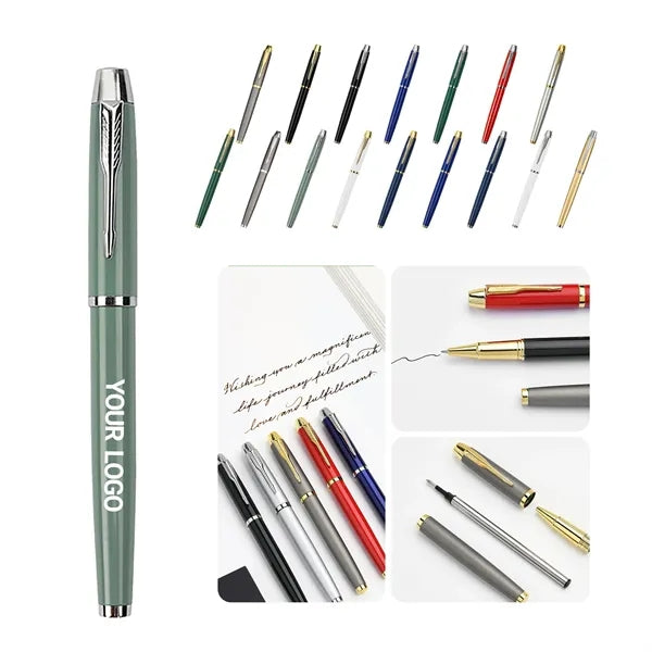 Premium Metal Business Pen with Replaceable Ink