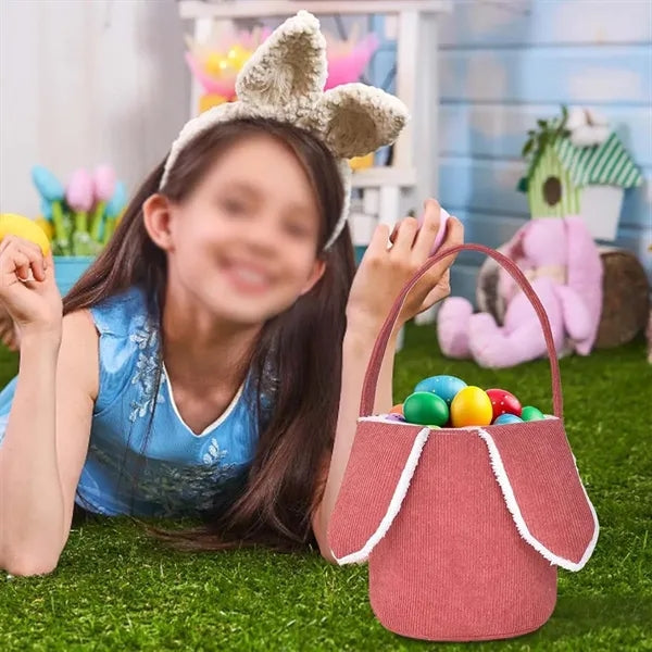 Party Favors Durable Top Handle Easter Egg Hunting Basket
