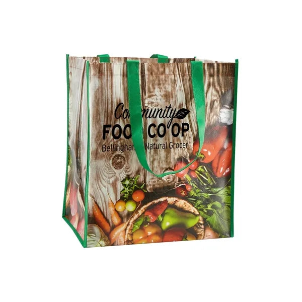 Laminated Veggie Tote Bag