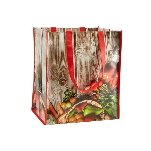 Laminated Veggie Tote Bag