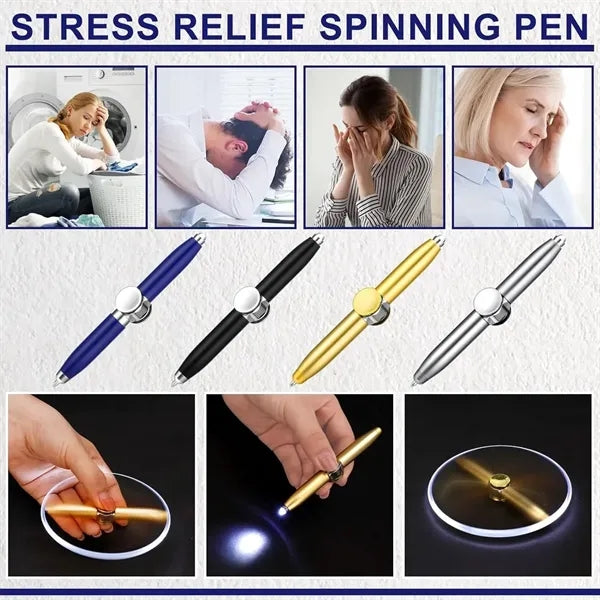 Spinning Fidget Ballpoint Pen