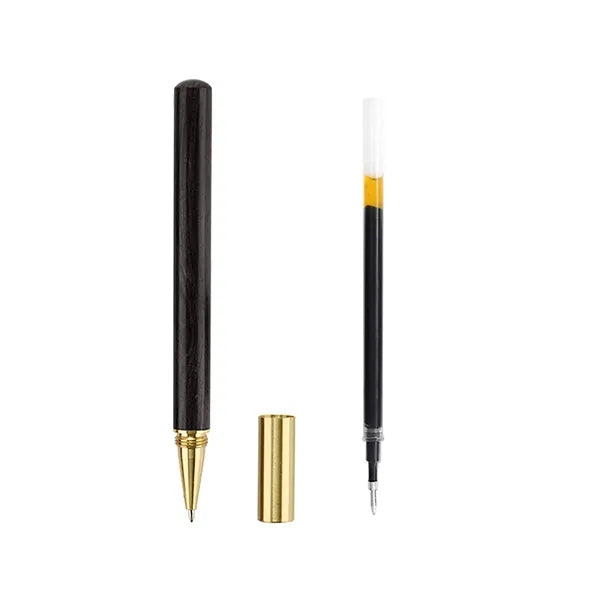 Brass and Rosewood Business Pen with Twist Cap