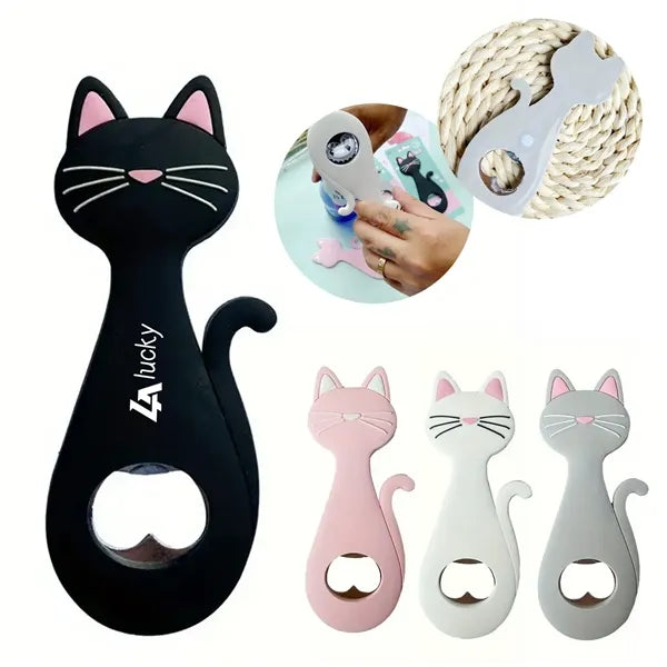 Cat Magnet Beer Opener