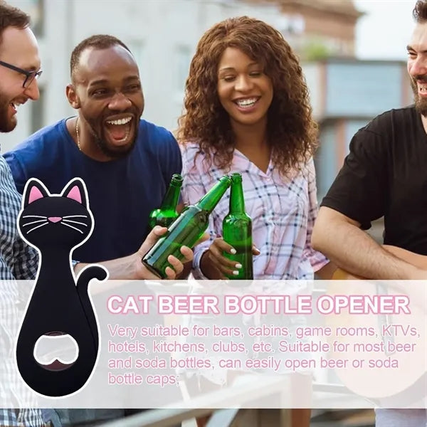Cat Magnet Beer Opener