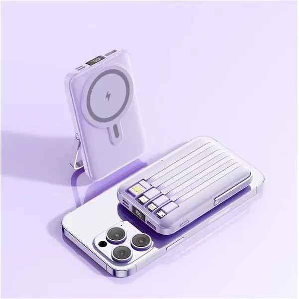 Magnetic Power Bank and Wireless Charger