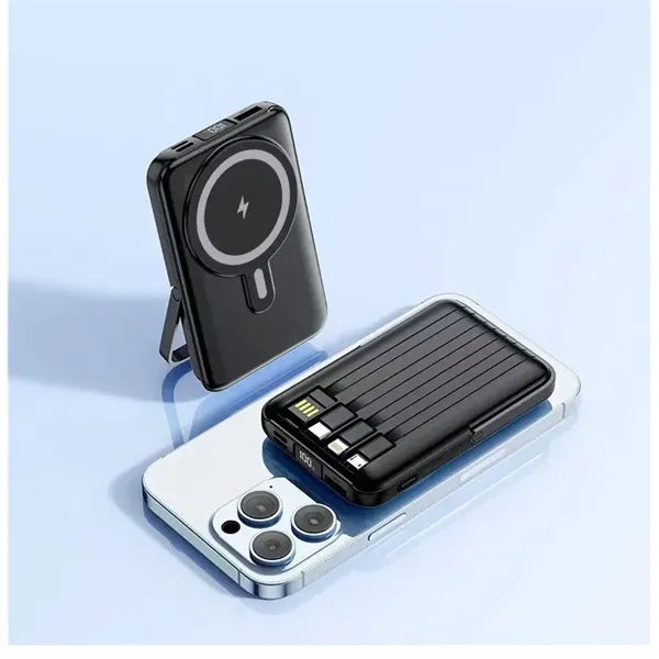 Magnetic Power Bank and Wireless Charger