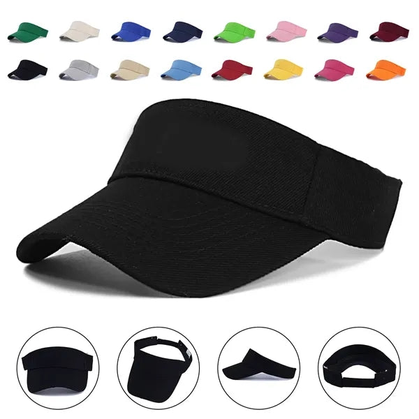 Cotton Sports Sun Visor Hat