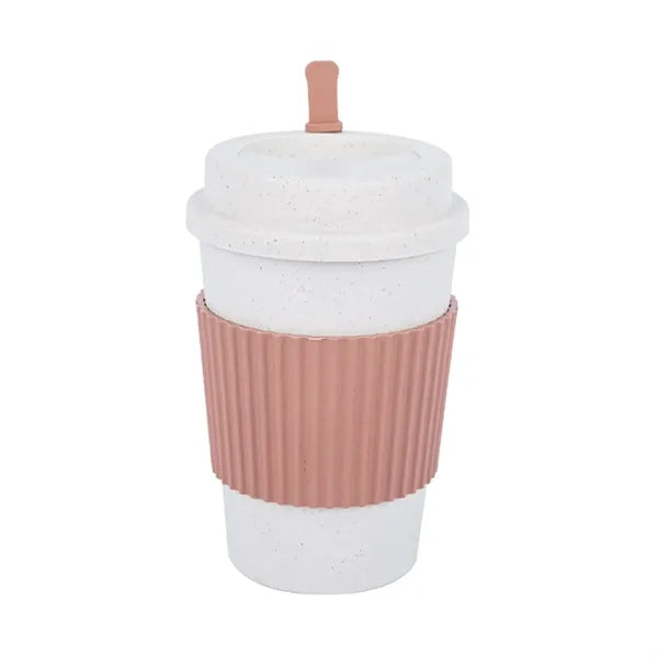 Simple Wheat Straw Portable Mug 50 MOQ