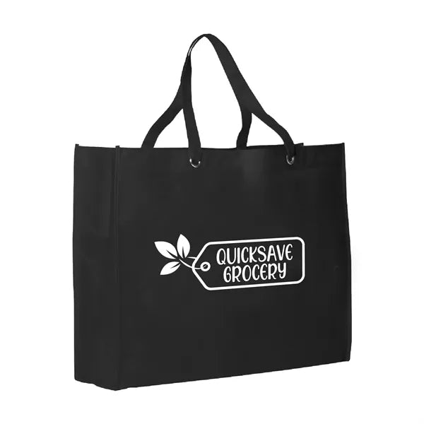 Shopper Non-Woven Tote Bag (1 Color Imprint)