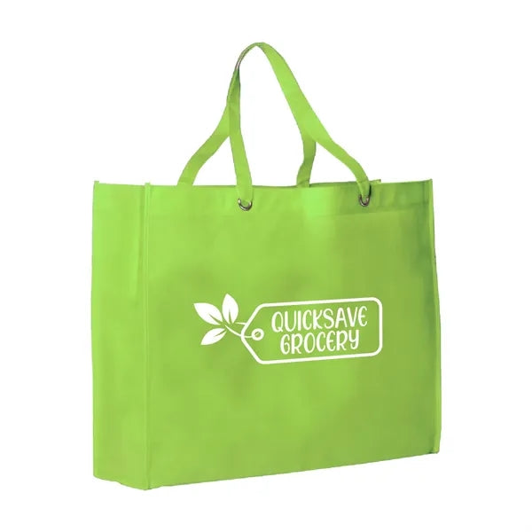Shopper Non-Woven Tote Bag (1 Color Imprint)