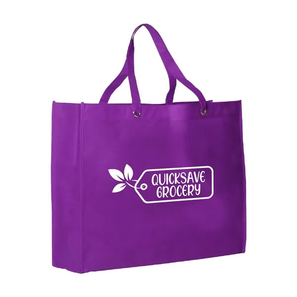 Shopper Non-Woven Tote Bag (1 Color Imprint)