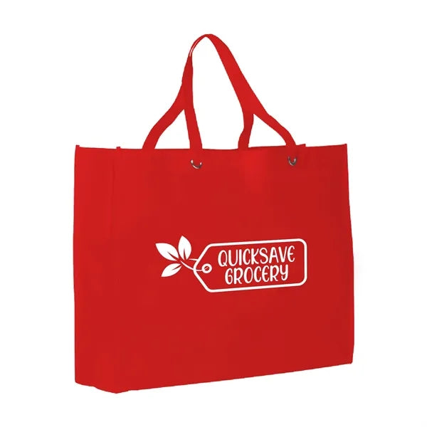 Shopper Non-Woven Tote Bag (1 Color Imprint)