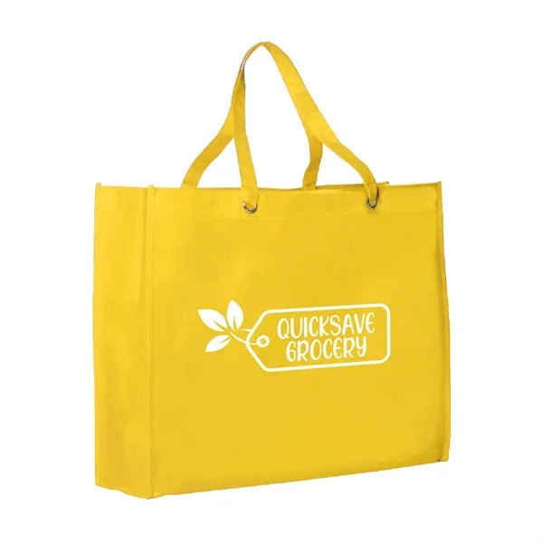 Shopper Non-Woven Tote Bag (1 Color Imprint)