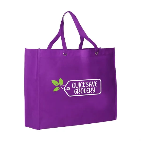 Shopper Non-Woven Tote Bag (2 Color Imprint)