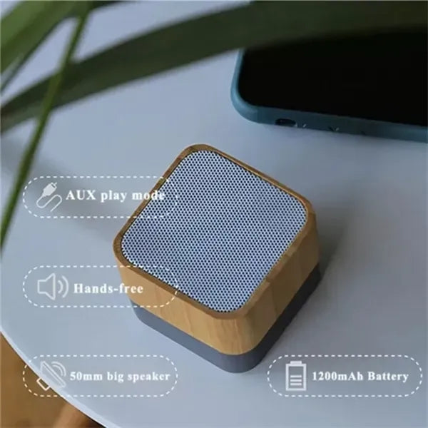 Bamboo Square Speaker