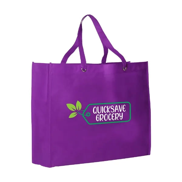 Shopper Non-Woven Tote Bag (Full Color Imprint)