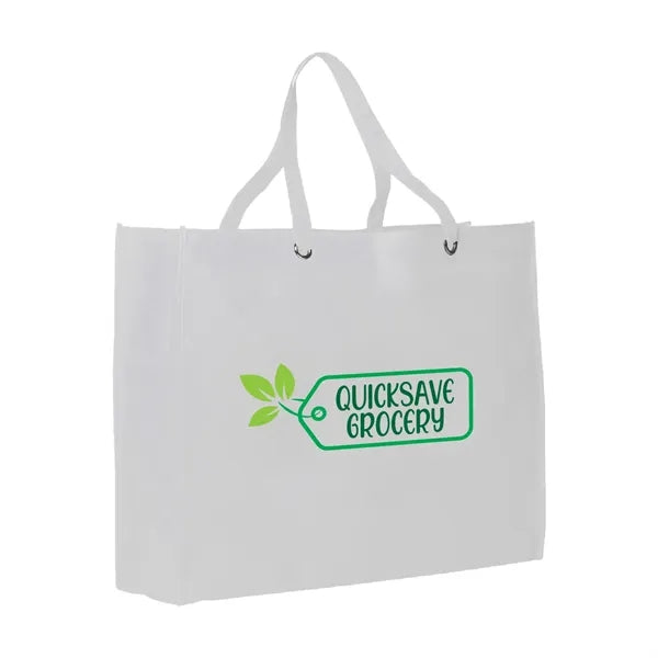 Shopper Non-Woven Tote Bag (Full Color Imprint)