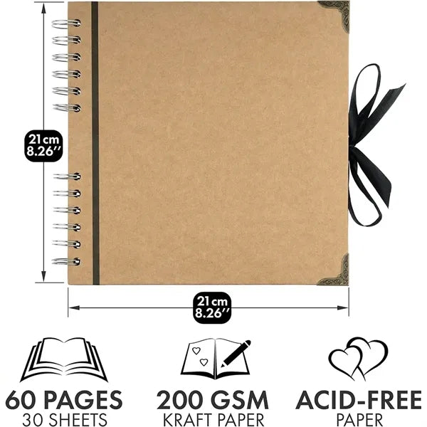 Kraft Paper Photo Album Scrapbook