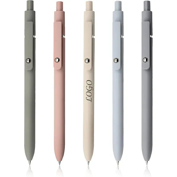 Silicone 0.5mm Black Ink Pen