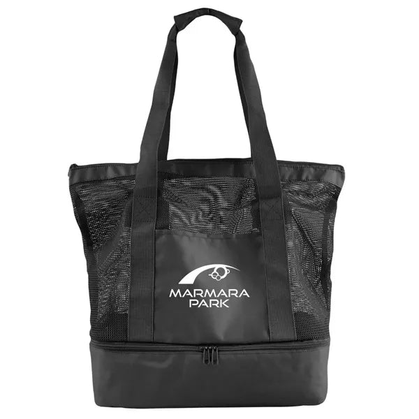 RPET Mesh Beach Cooler Tote