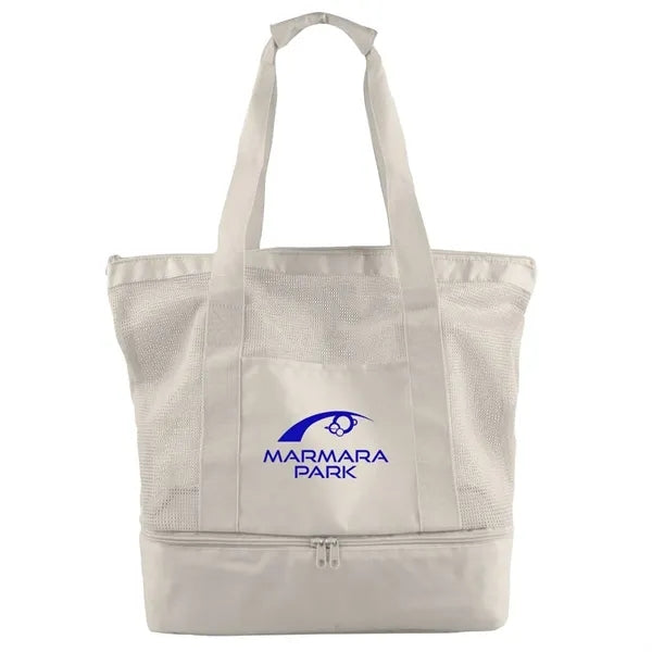 RPET Mesh Beach Cooler Tote