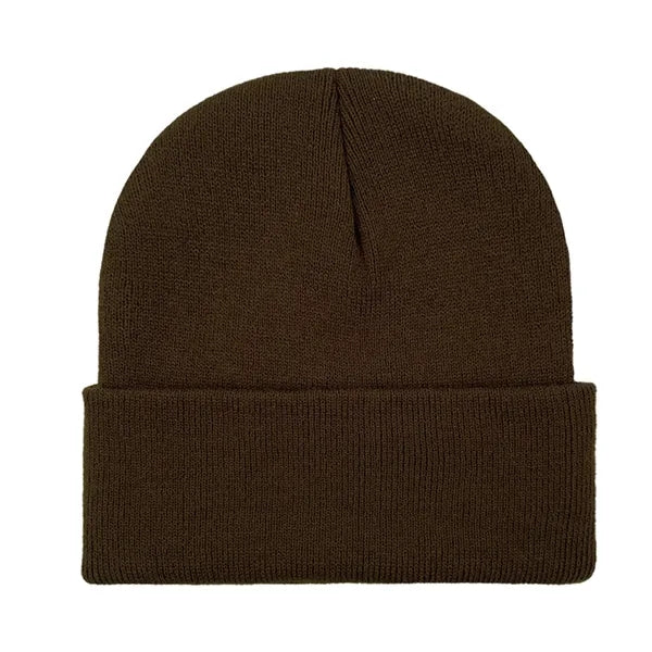 Knit Beanie Hat with 60 Color Options