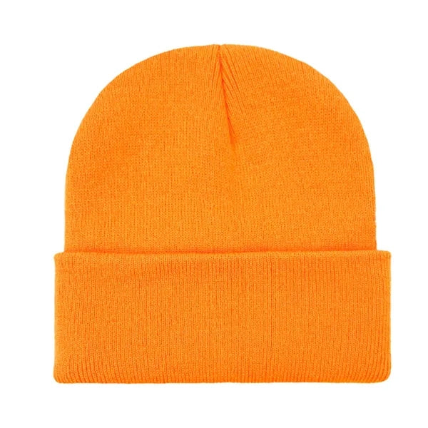 Knit Beanie Hat with 60 Color Options