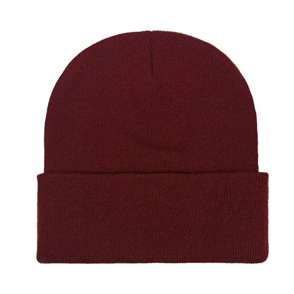 Knit Beanie Hat with 60 Color Options