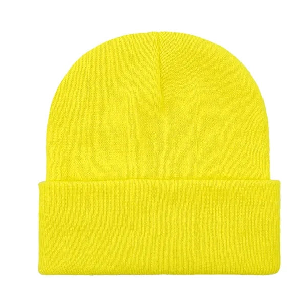 Knit Beanie Hat with 60 Color Options