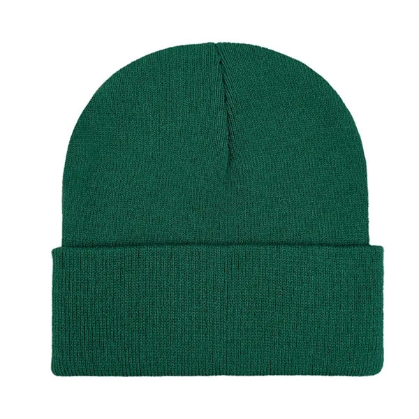 Knit Beanie Hat with 60 Color Options