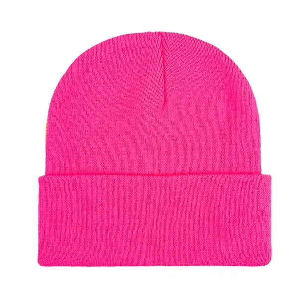 Knit Beanie Hat with 60 Color Options