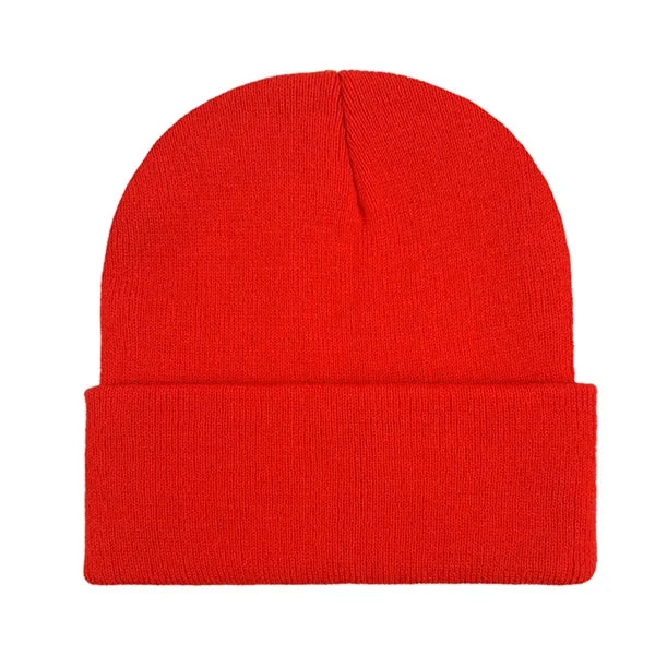 Knit Beanie Hat with 60 Color Options