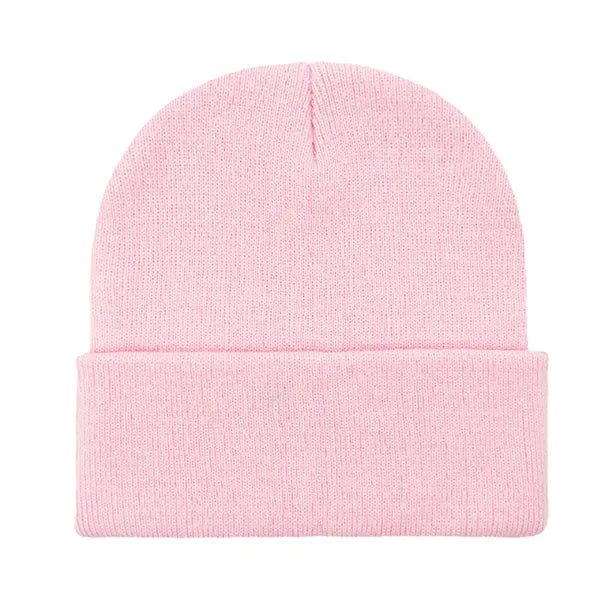 Knit Beanie Hat with 60 Color Options