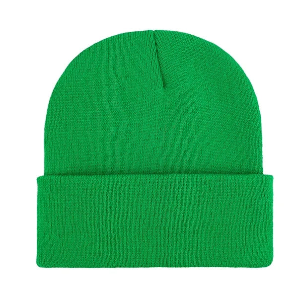 Knit Beanie Hat with 60 Color Options