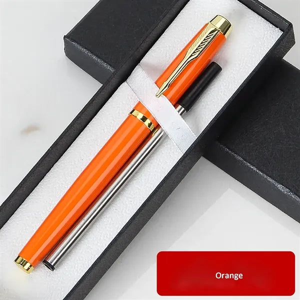 Stunning Black Chrome Metal Business Pen